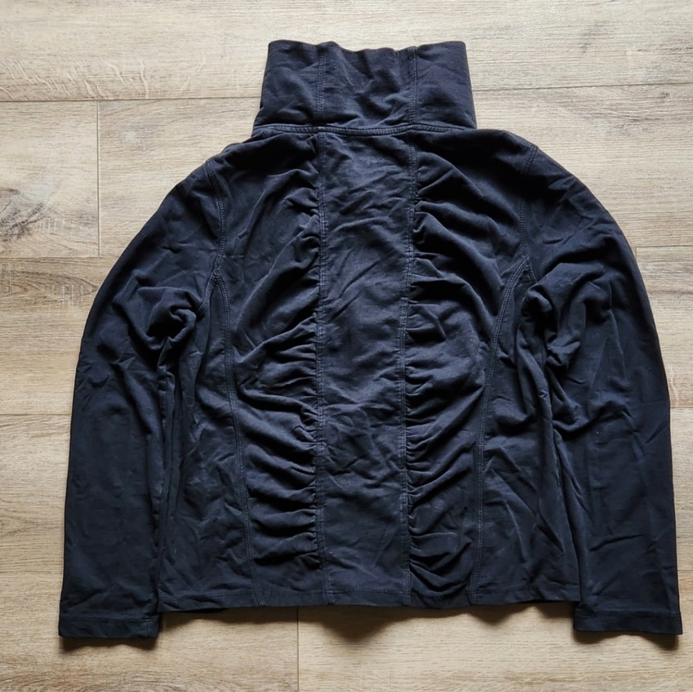Calvin Klein zip up sweatshirt, size X-large, color black - Picture 2 of 6